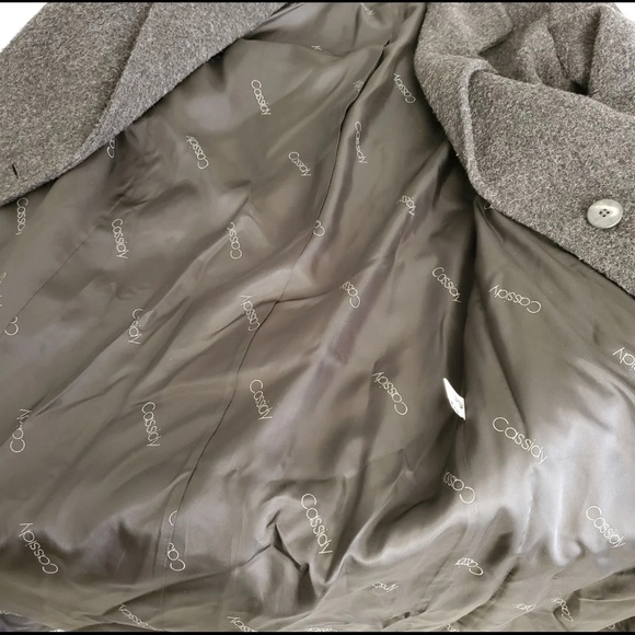 Vintage Cassidy 100% pure wool coat 10 - Picture 9 of 12